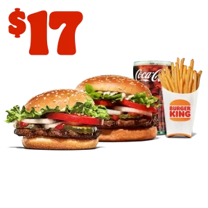 Burger King 17 Whopper Deal